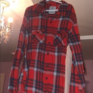 Nollie plaid button up shirt